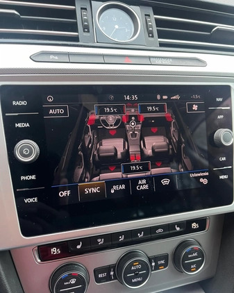 Volkswagen Passat cena 69900 przebieg: 190000, rok produkcji 2018 z Szczecin małe 92